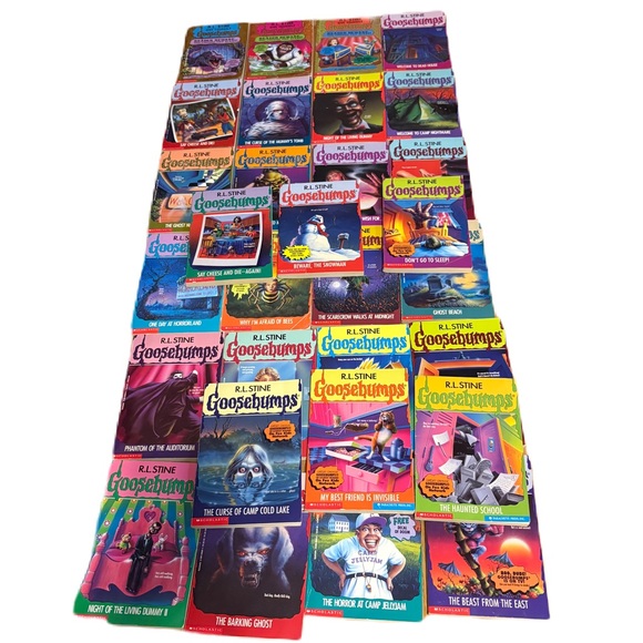 Vintage Goosebumps Book Collection Give Yourself a Scare 30 Books